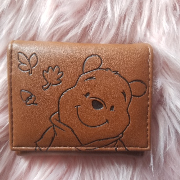 Disney Handbags - 90's Disney Winnie the Pooh Vegan Leather Wallet